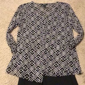 Alfani Woman’s Lightweight Silky Blouse